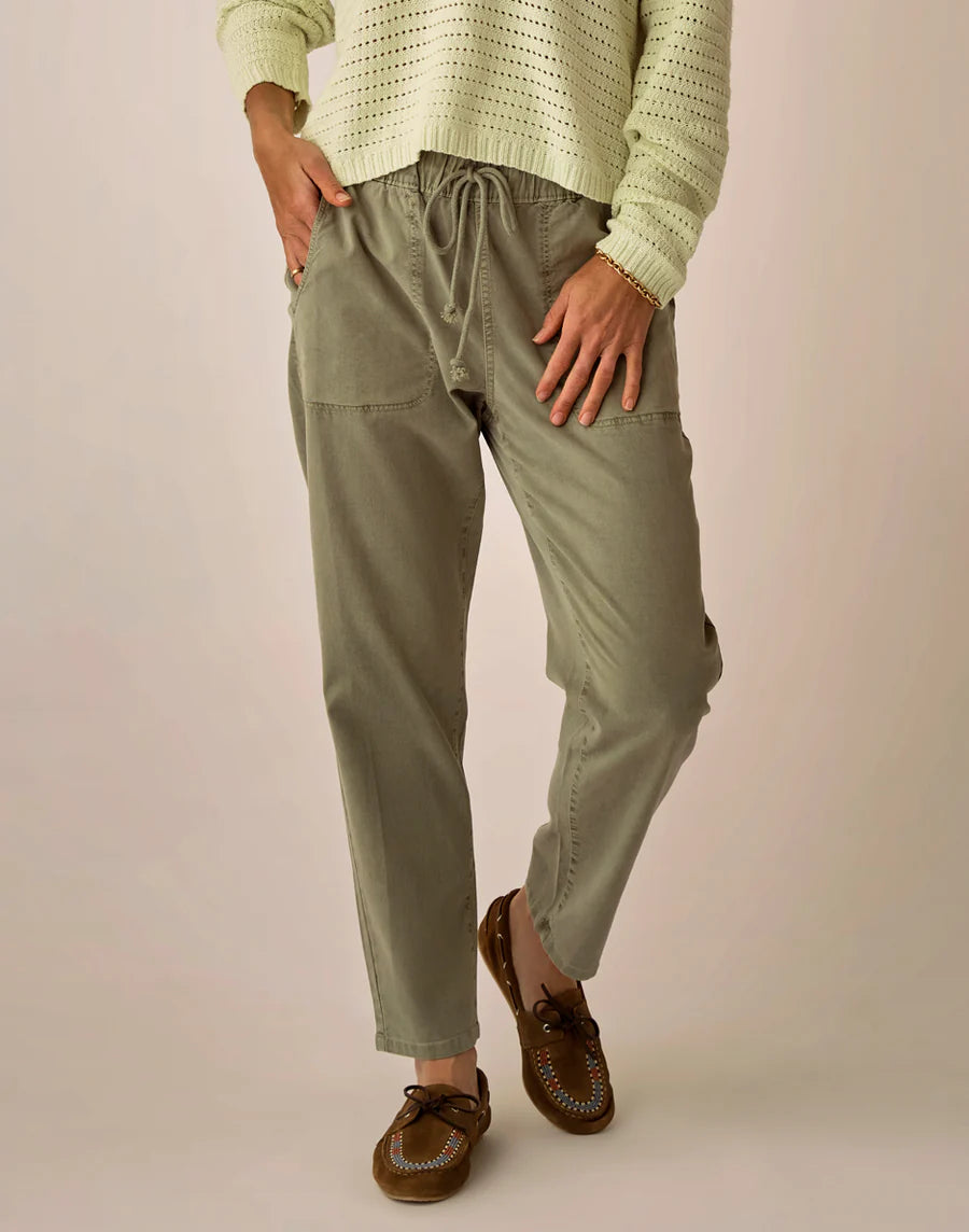 Carve Designs - Zoe Twill Pant - Women's - Fatigue