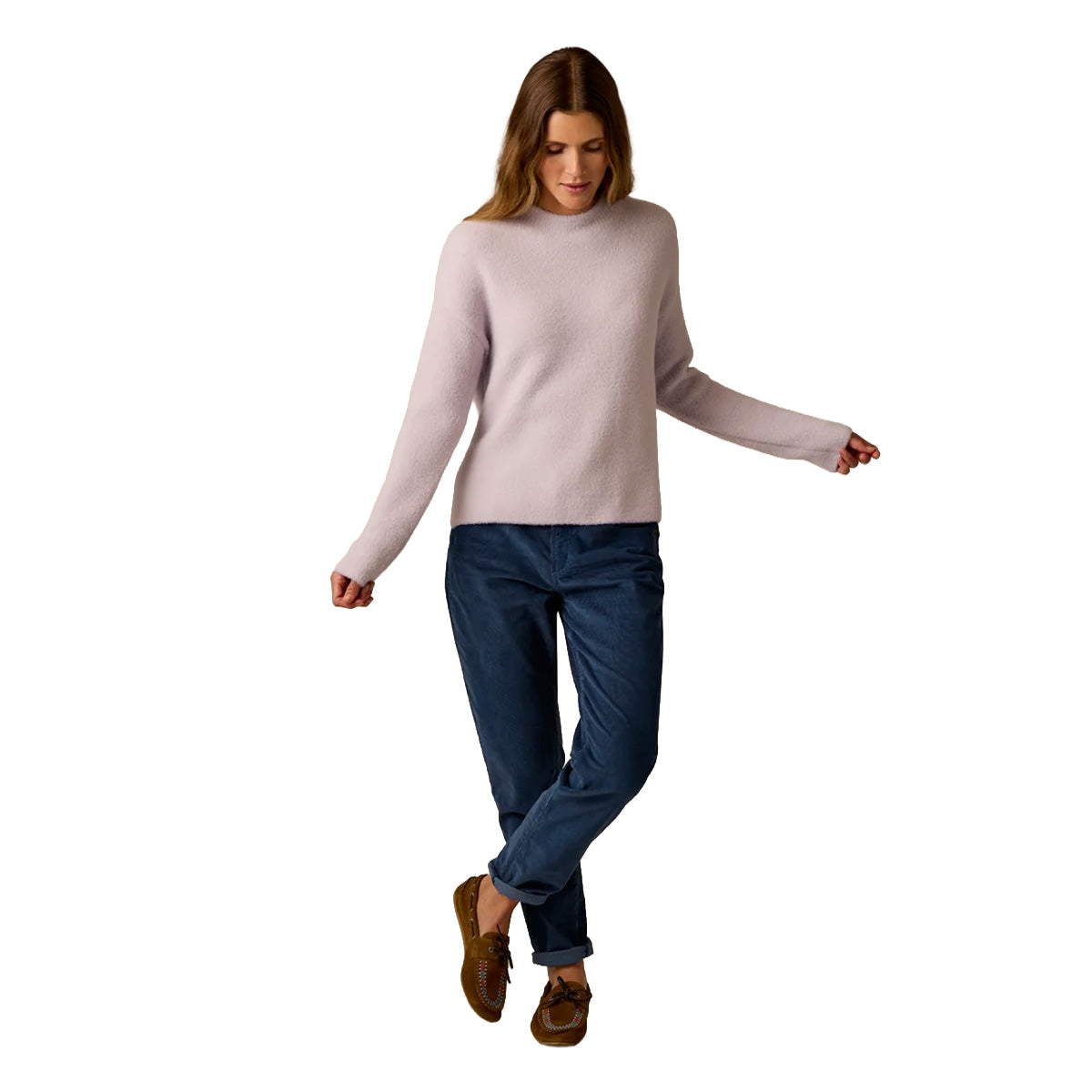 Carve Designs - Olivia Plush Sweater - Dark Dawn Birdseye