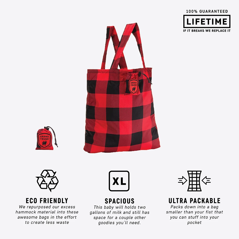 Grand Trunk - Eco Tote Bag - Red Heritage