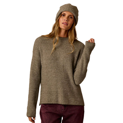 Carve Designs - Olivia Plush Sweater - Dark Olive Birdseye
