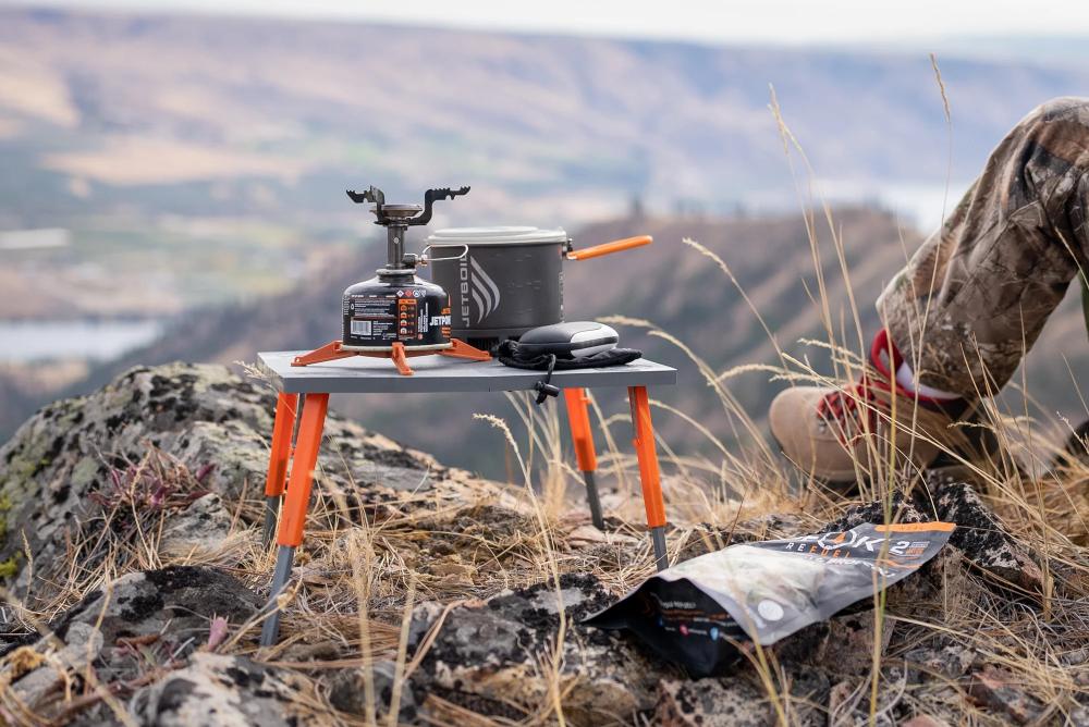 Crazy Creek - The Pack Table - Grey Cement
