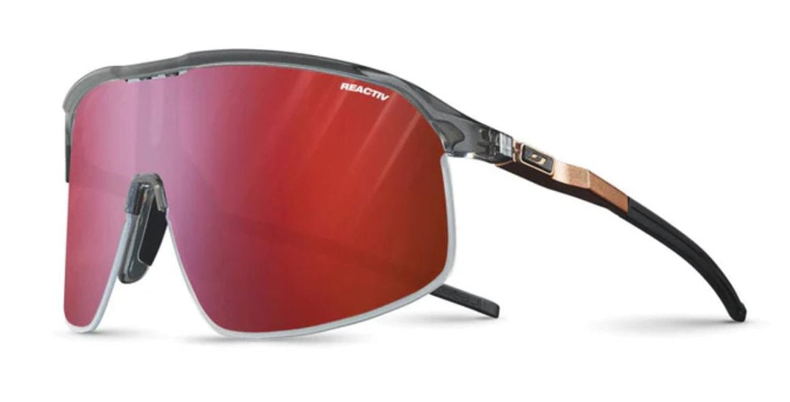 Julbo - Density - Tanslucent Gray; REACTIV 1-3 Light Amplifier