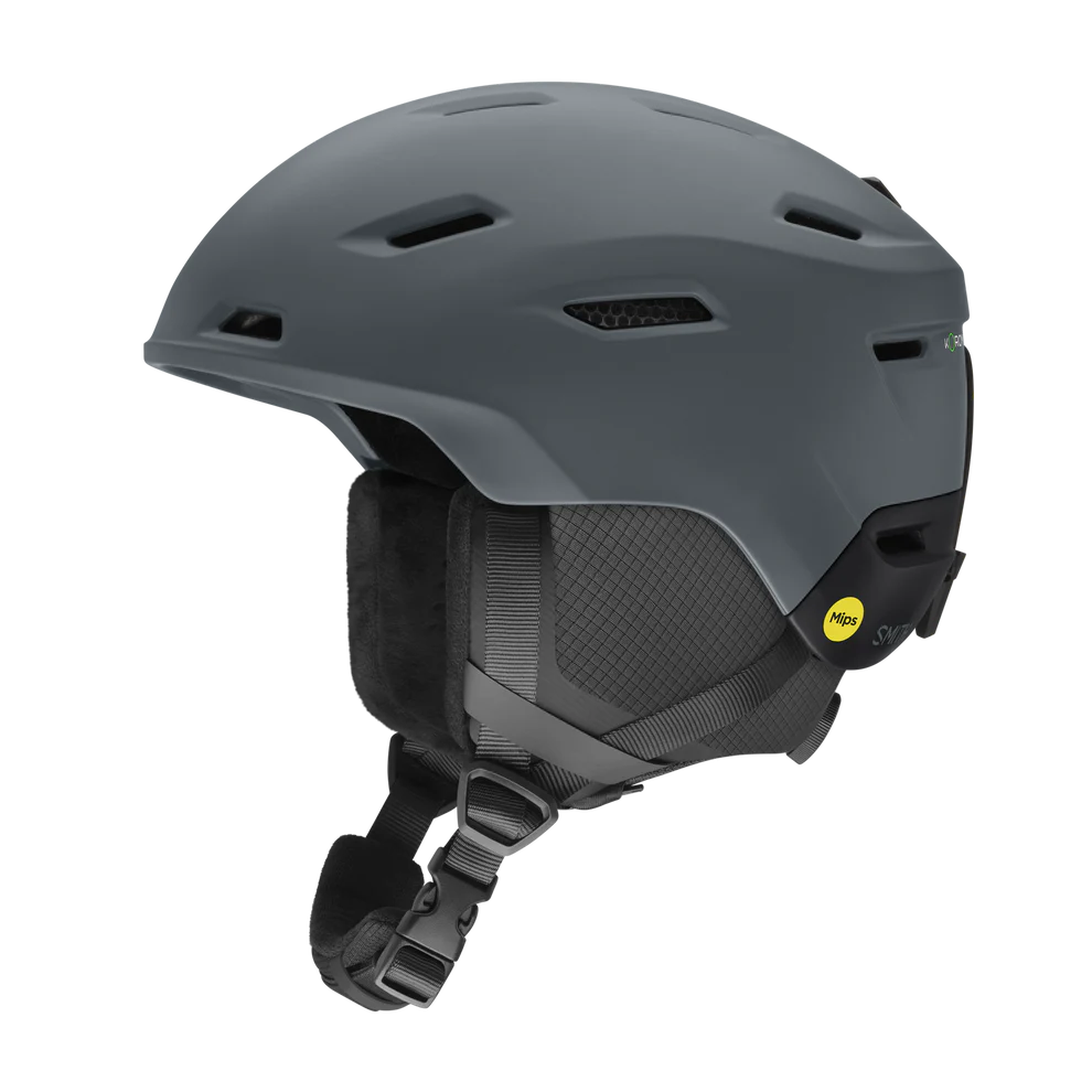 Smith - Descend Mips Round Contour Fit - Matte Slate/Black