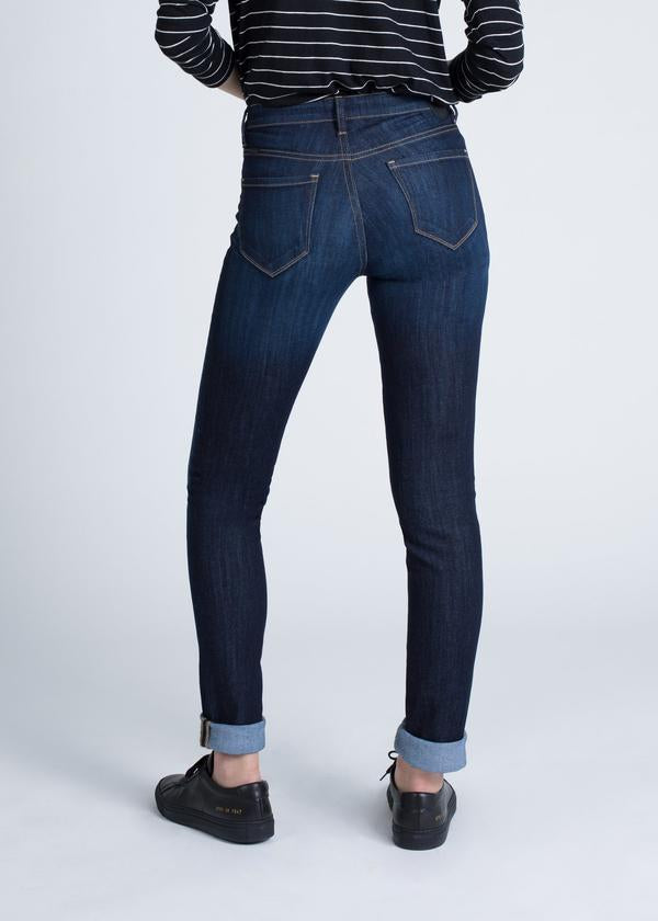 Duer - Straight and Narrow Mid-Rise Jeans - Classic Indigo