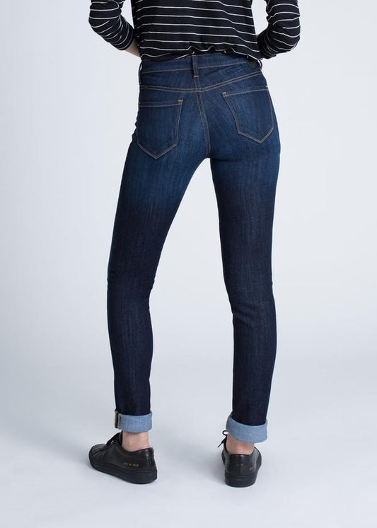 Duer - Straight and Narrow Mid-Rise Jeans - Classic Indigo