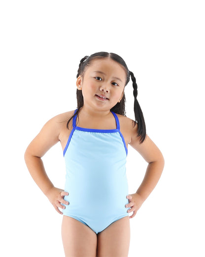 TYR - Solid Girls Diamondfit - Surf Blue