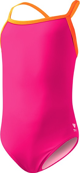 TYR - Solid Girls Diamondfit - Surf Blue