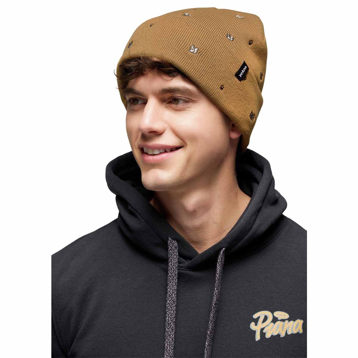 Prana - Wild Now Beanie - Dijon Squirrel