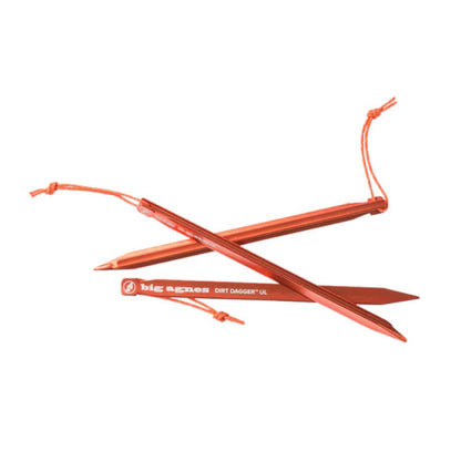 Big Agnes - Dirt Dagger UL 7.5in 6 Pack - Orange