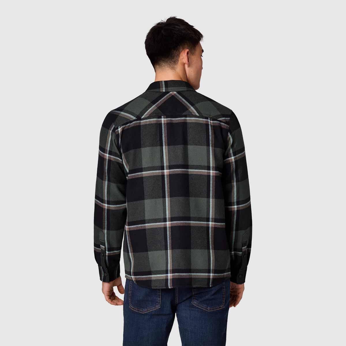 Outdoor Research - Feedback Flannel Twill Shirt - Men's - Dark Laurel Plaid
