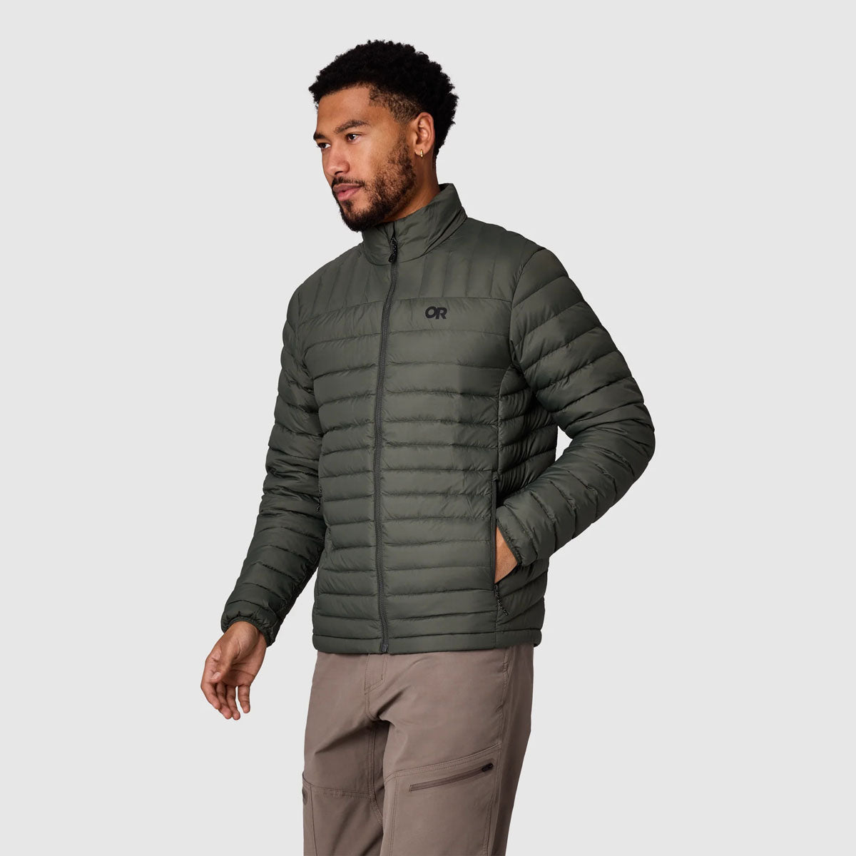 Outdoor Research - Transcendent Down Jacket - Men's - Dark Laurel