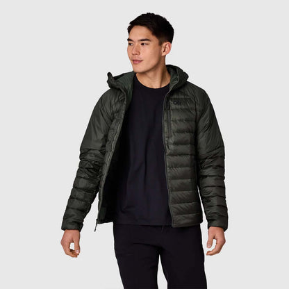 Outdoor Research - Men's Helium Down Hoodie - Dark Laurel