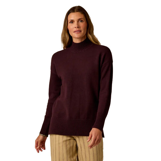 Carve Designs - Woodward Sweater - Dark Plum