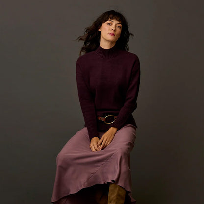 Carve Designs - Woodward Sweater - Dark Plum