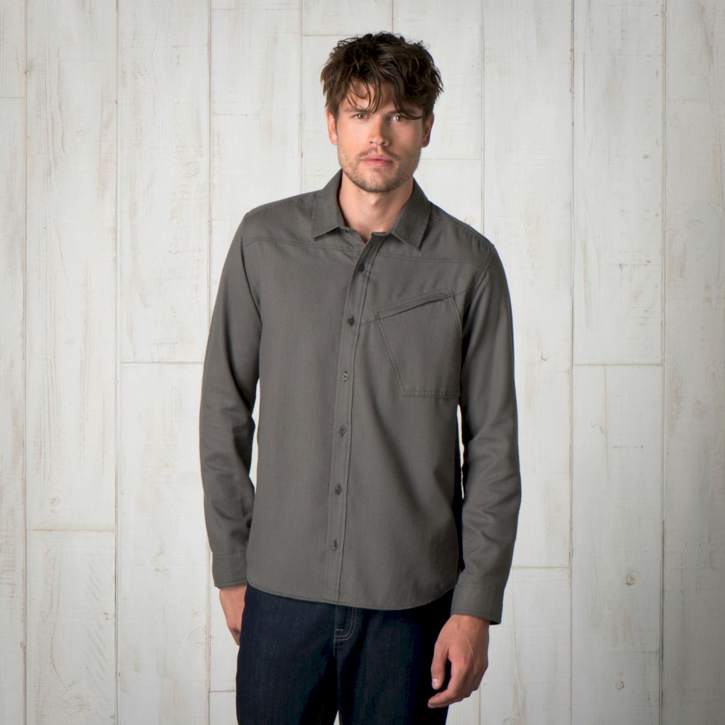 Toad&Co - Dogma Long Sleeve Shirt - Dark Graphite