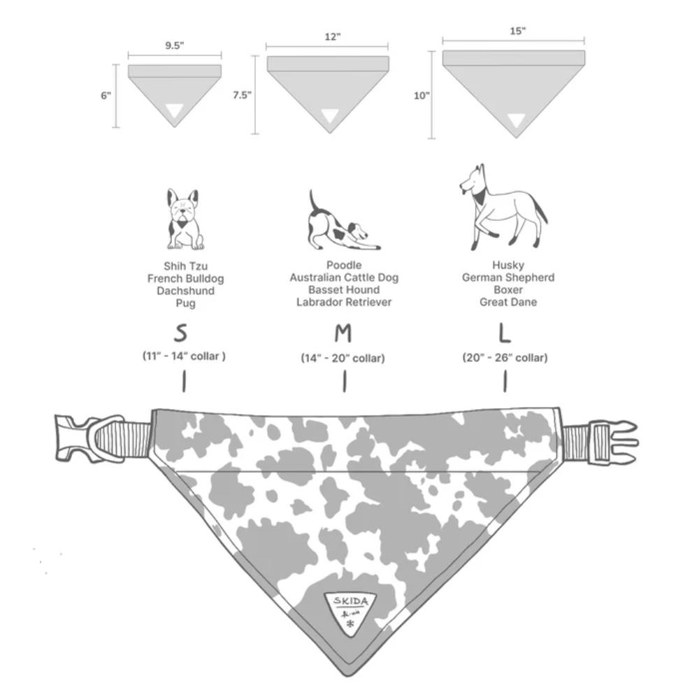Skida - Dog Bandana - Battenkill