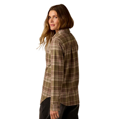 Carve Designs - Fairbanks Supersoft Shirt - Dark Olive Plaid