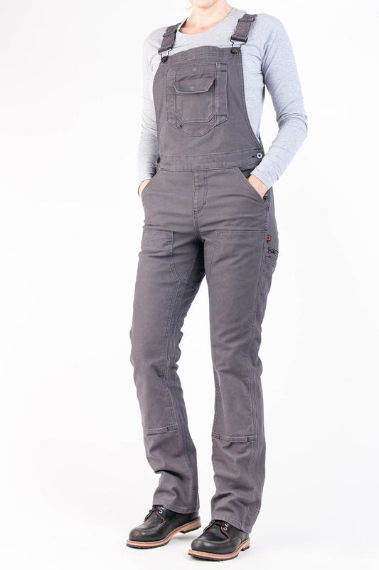 Dovetail - Freshley Overall - Dark Grey Canvas