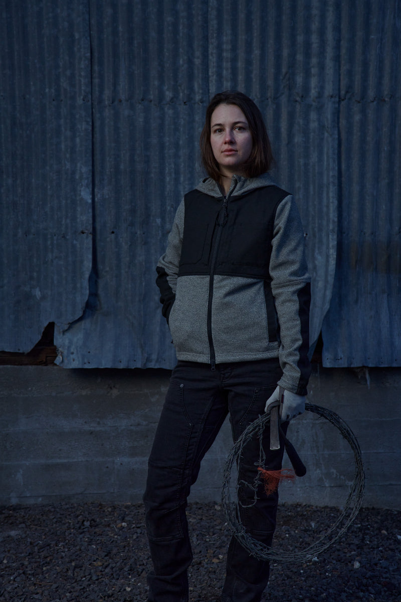 Dovetail - Apelian Utility Work Fleece - Women's - Grey