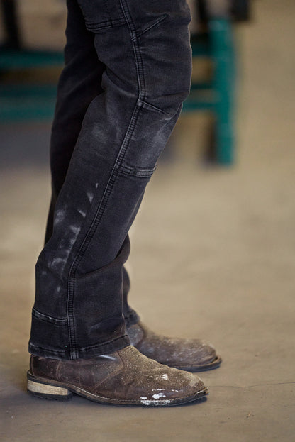 Dovetail - Britt Utility - Black Thermal Denim
