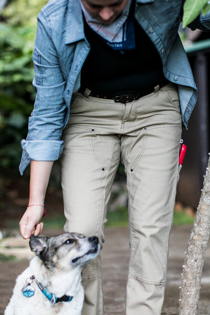 Dovetail - Anna Taskpant - Women's - Khaki Canvas