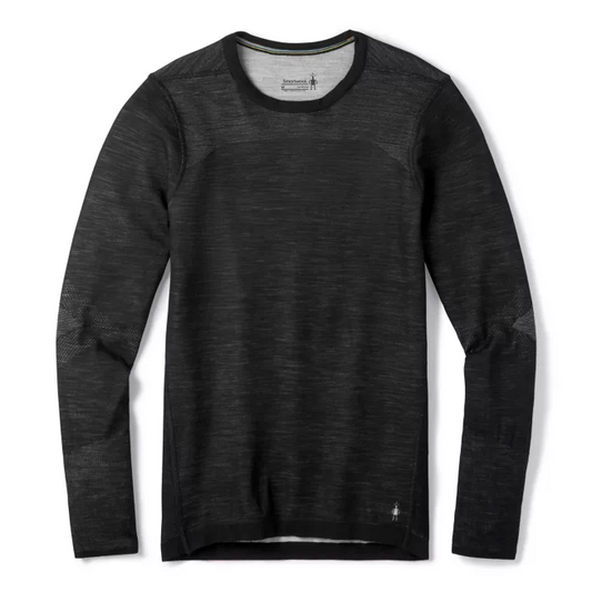 Smartwool - Intraknit Thermal Merino Base Layer Crew - Men's - Black-White