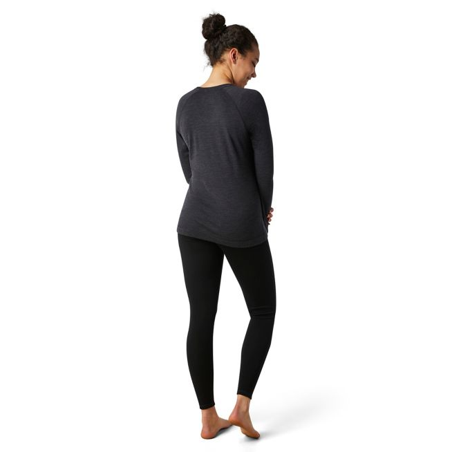 Smartwool - Classic Thermal Merino Base Layer Crew - Women's - Twilight Blue Heather