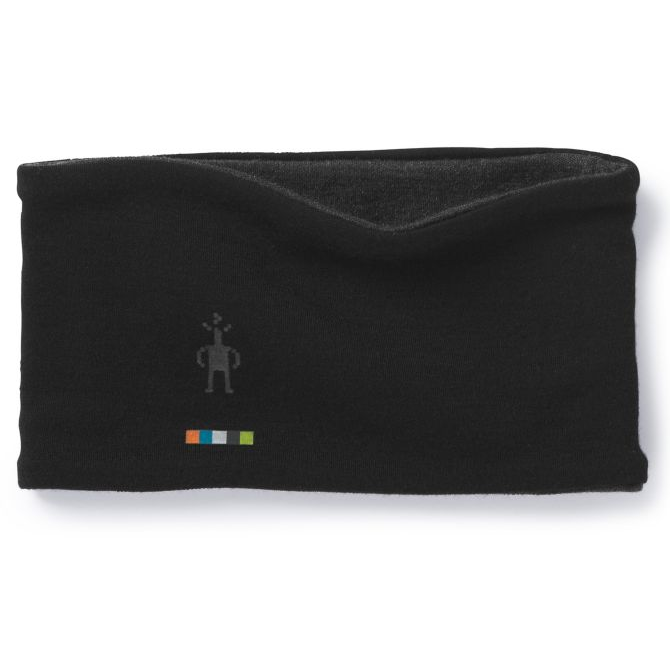 Smartwool - Thermal Merino Reversible Headband - Unisex - Black-Charcoal Heather