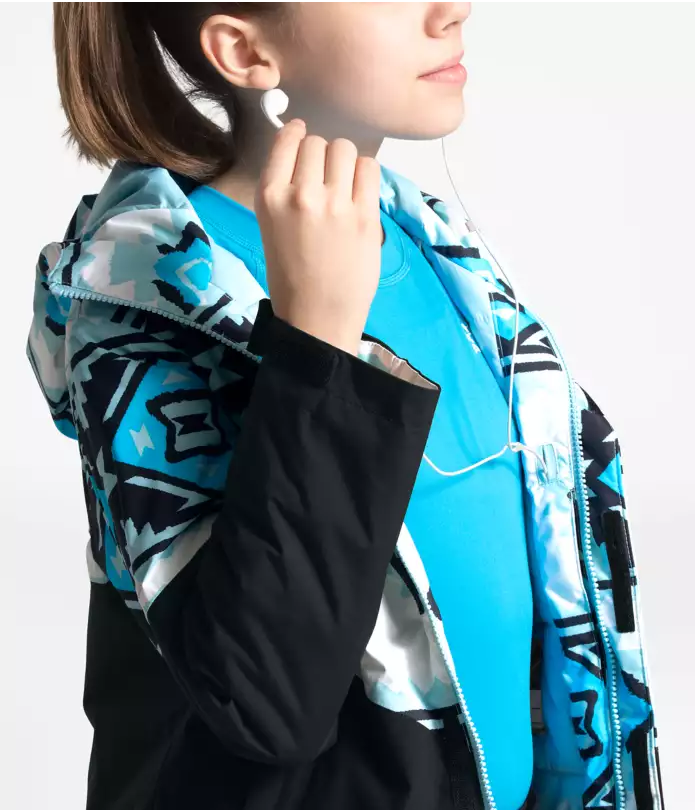 The North Face - Girls' Brianna Insulated Jacket - Turquoise Blue