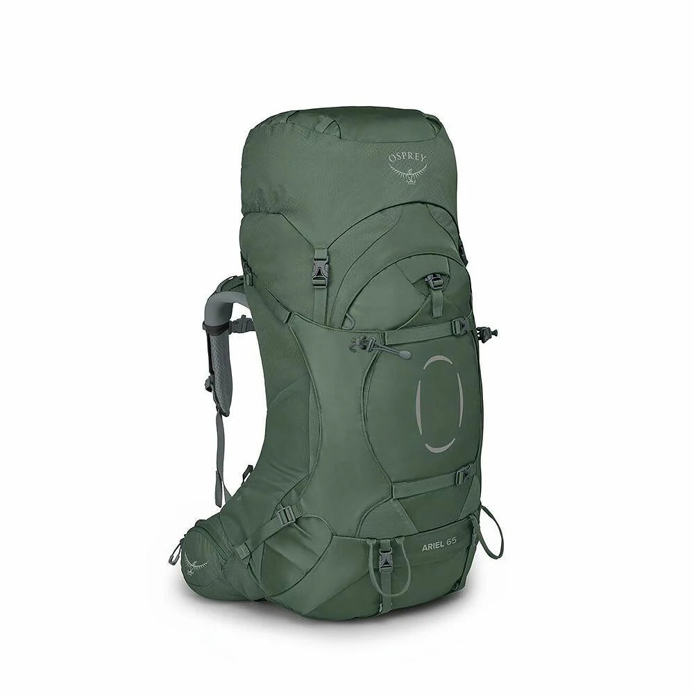 osprey backpack green gray Women's Ariel 65 (Koseret Green) body carry LargePumps Bait Caster Bass Pro Size:6/0 - 4 ct