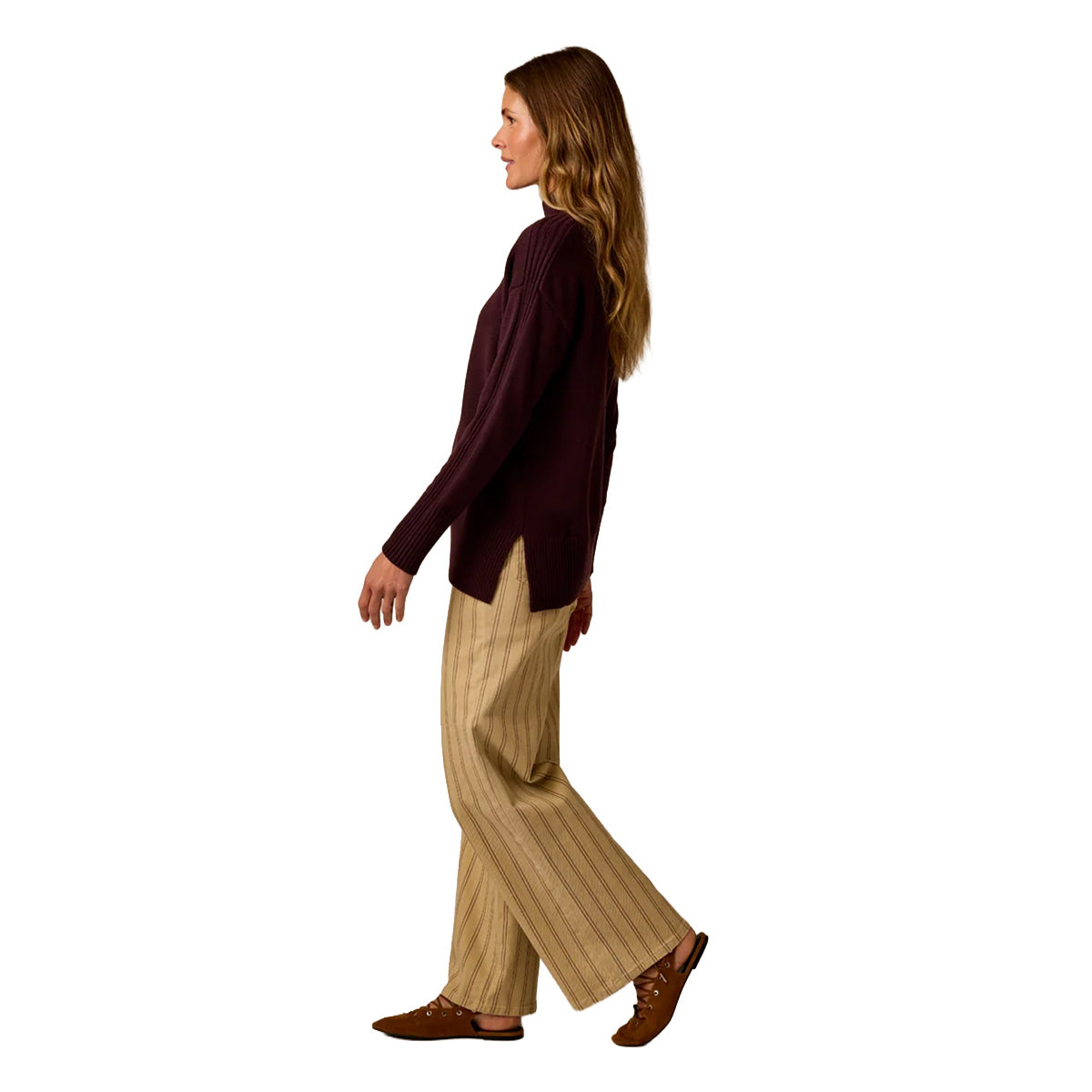 Carve Designs - Woodward Sweater - Dark Plum