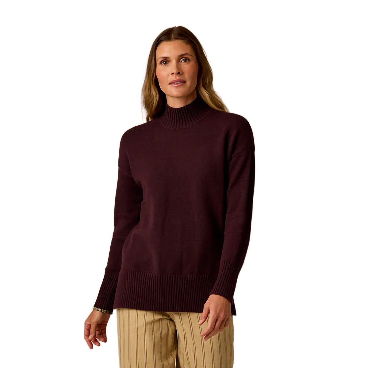 Carve Designs - Woodward Sweater - Dark Plum