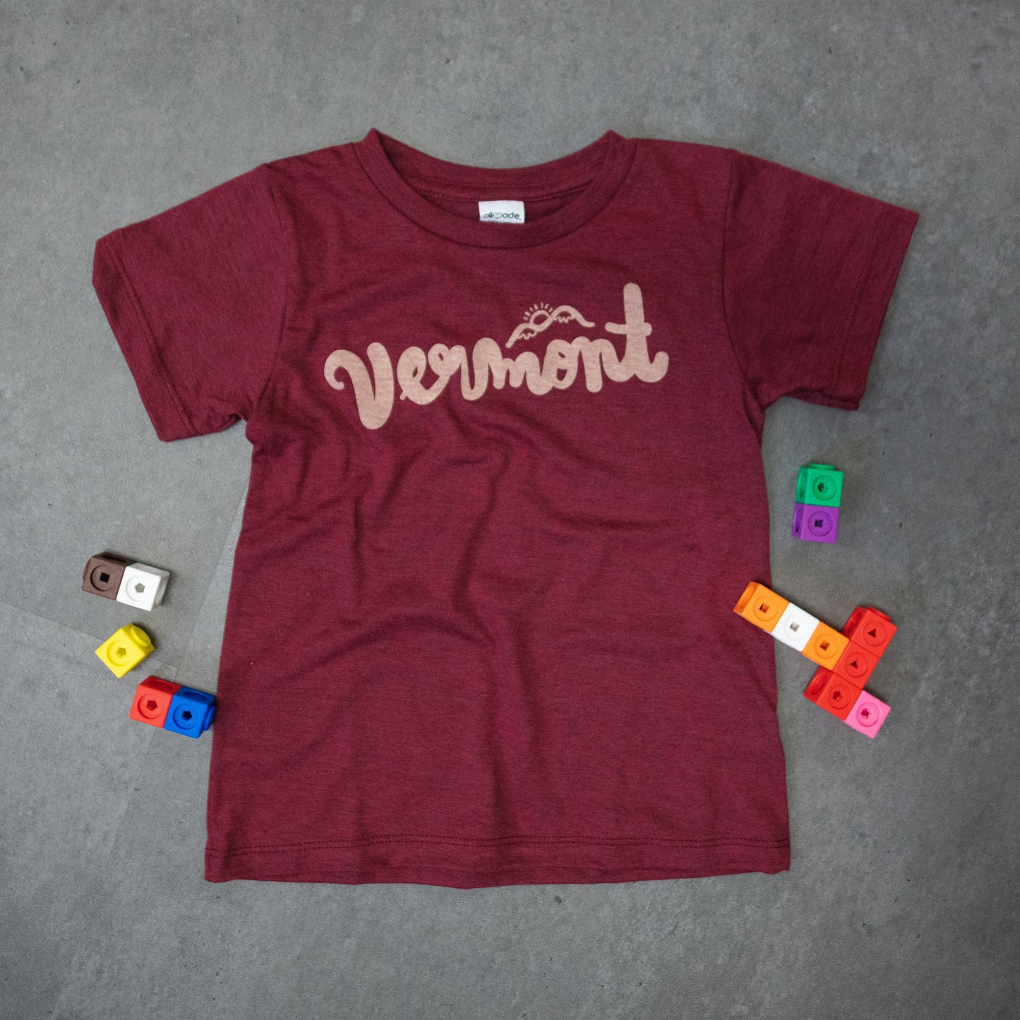 New Duds - Toddler and Youth Script Tee - Red