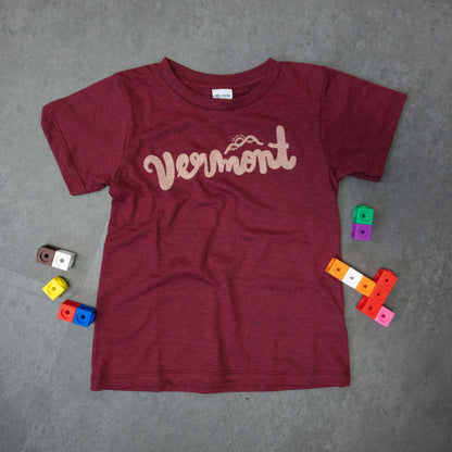 New Duds - Toddler and Youth Script Tee - Red