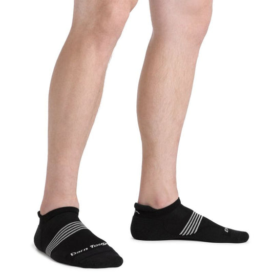 Darn Tough - Element No Show Tab Lightweight with Cushion - Men's - White