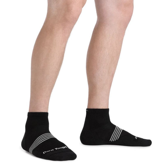 Darn Tough - Element 1/4 Lightweight with Cushion - Men's - Black