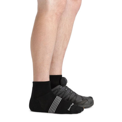 Darn Tough - Element 1/4 Lightweight with Cushion - Men's - Black
