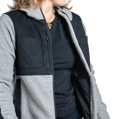 Dovetail - Apelian Utility Work Fleece - Women's - Grey