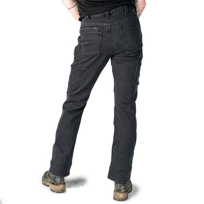 Dovetail - Britt Utility - Black Thermal Denim