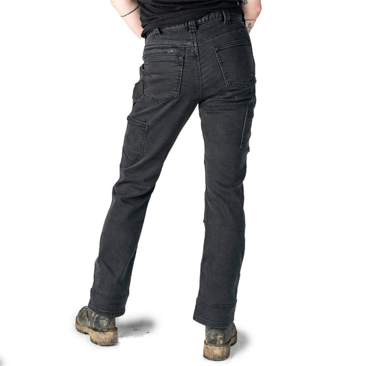 Dovetail - Britt Utility - Black Thermal Denim