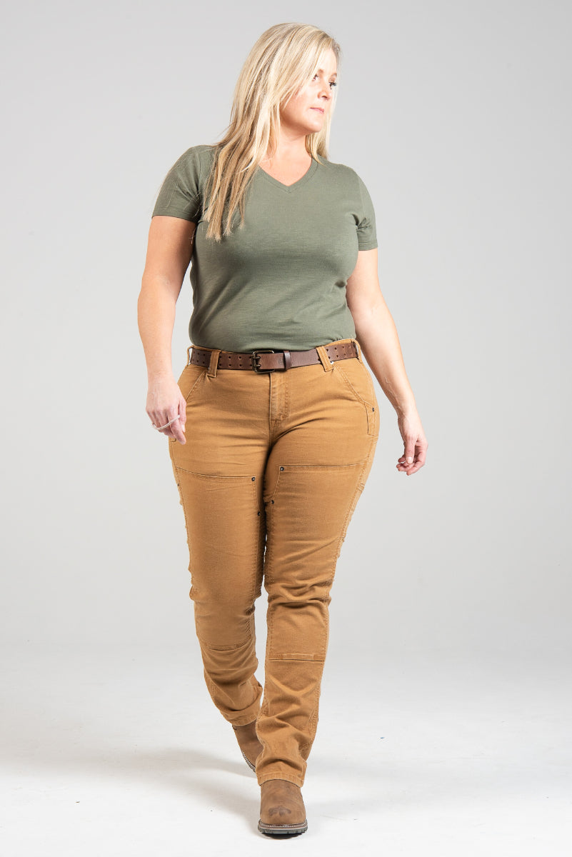 Dovetail - Maven X Pants - Women's - Saddle Brown Canvas