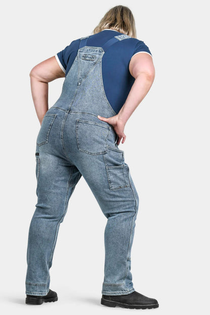 Dovetail - Freshley Overall Women's - Vintage Denim