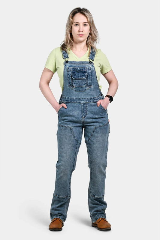 Dovetail - Freshley Overall Women's - Vintage Denim