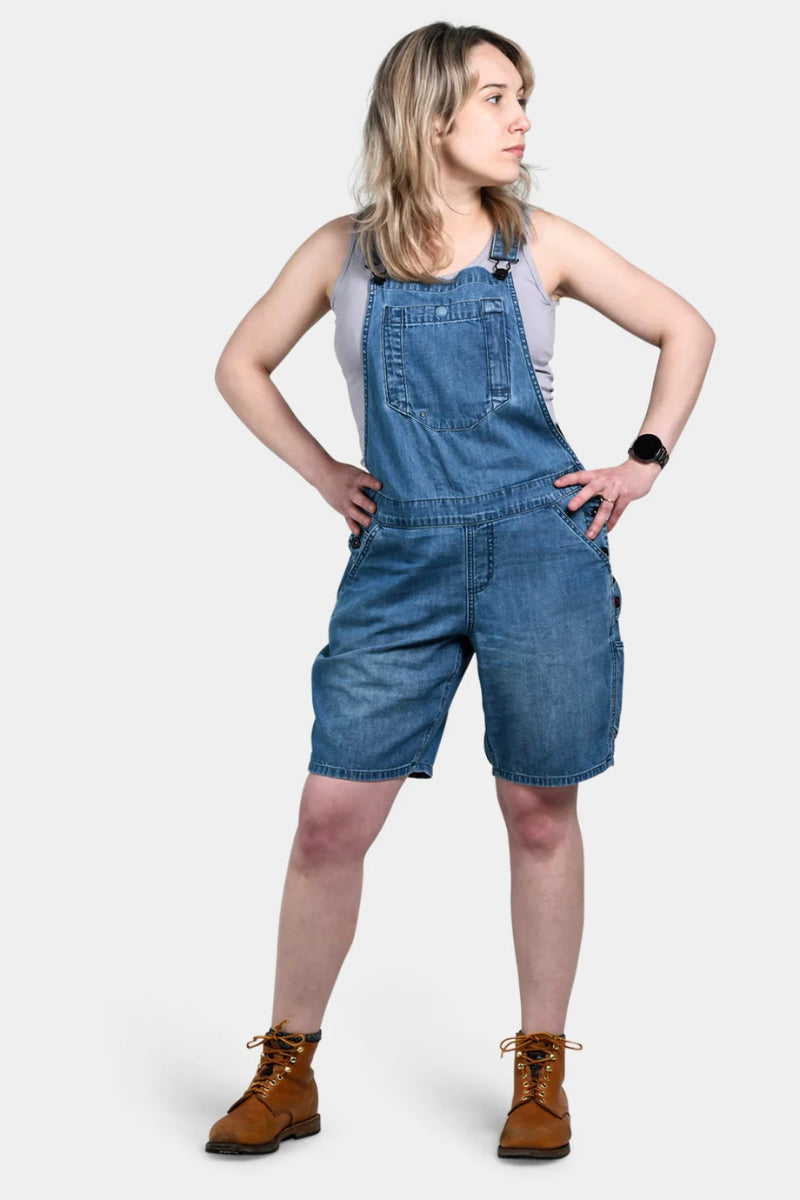 Dovetail - Hemp Utility Shortall Women's - Indigo