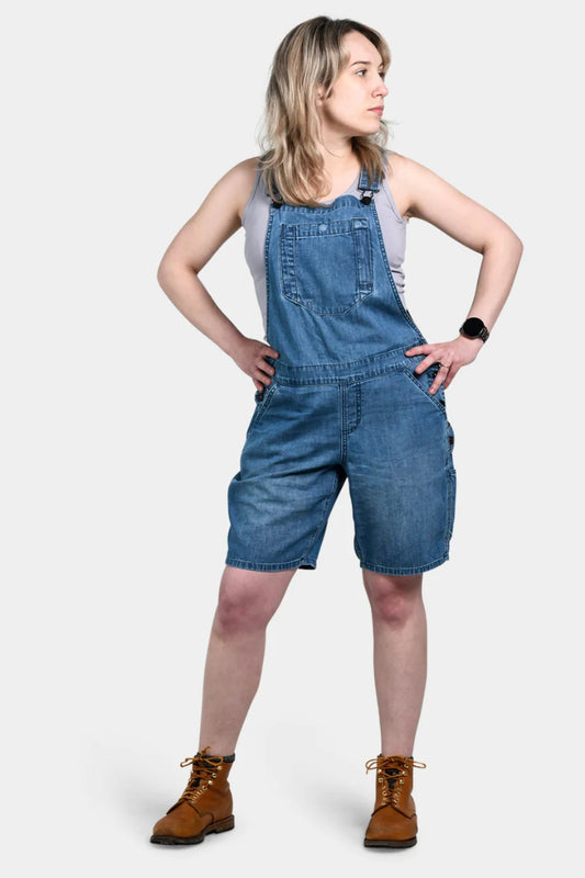 Dovetail - Hemp Utility Shortall Women's - Indigo