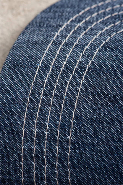 Dovetail - Dovetail Embroidered Shop Cap - Women's - Indigo Blue
