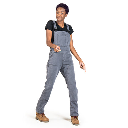 Dovetail - Freshley Overall - Dark Grey Thermal Denim - Dark Grey Thermal Denim