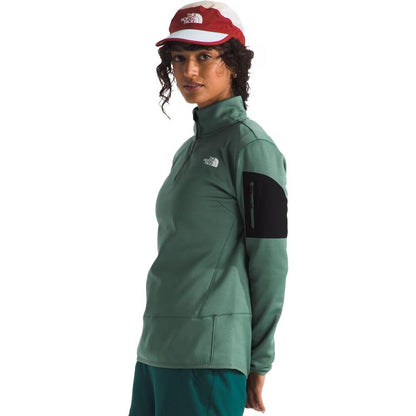 The North Face - Mistyescape 1/4 Zip Fleece - Women's - Tnf Blk/Tnf Blk
