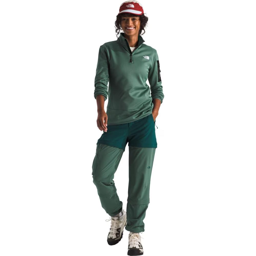 The North Face - Mistyescape 1/4 Zip Fleece - Women's - Tnf Blk/Tnf Blk