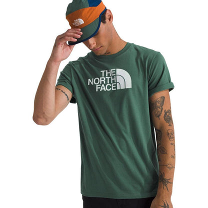 The North Face - Short Sleeve Core Half Dome Tee - Men's - Duck Green/TNF White